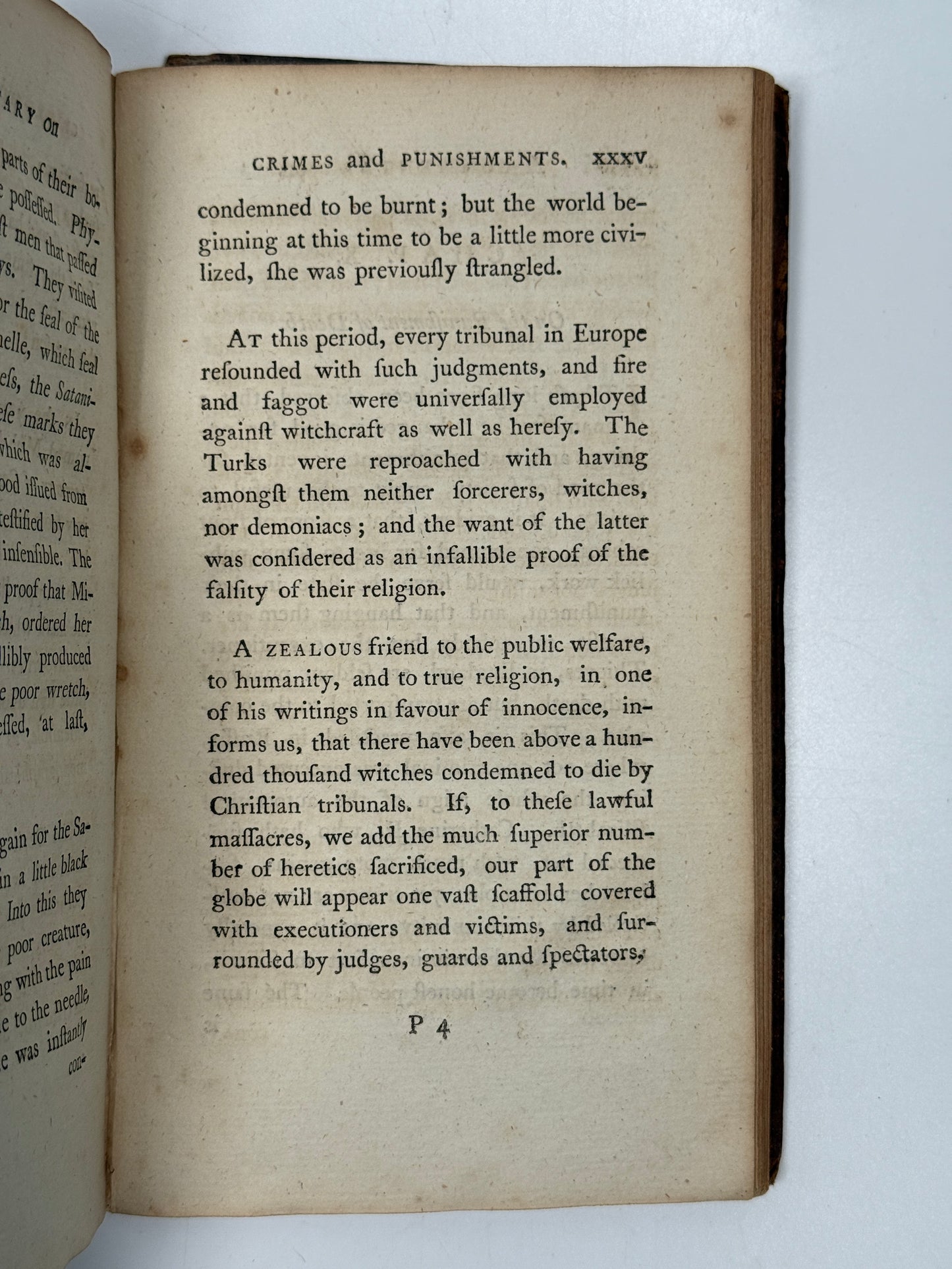 An Essay on Crimes and Punishments by Voltaire 1770