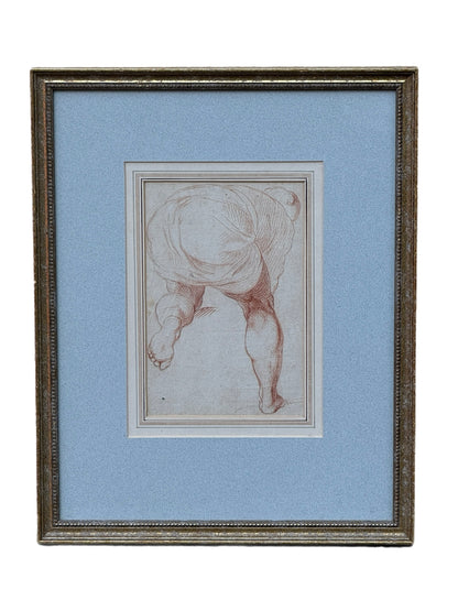 Circle of MICHELANGELO c.1550; Sketch for the Sistine Chapel Last Judgement