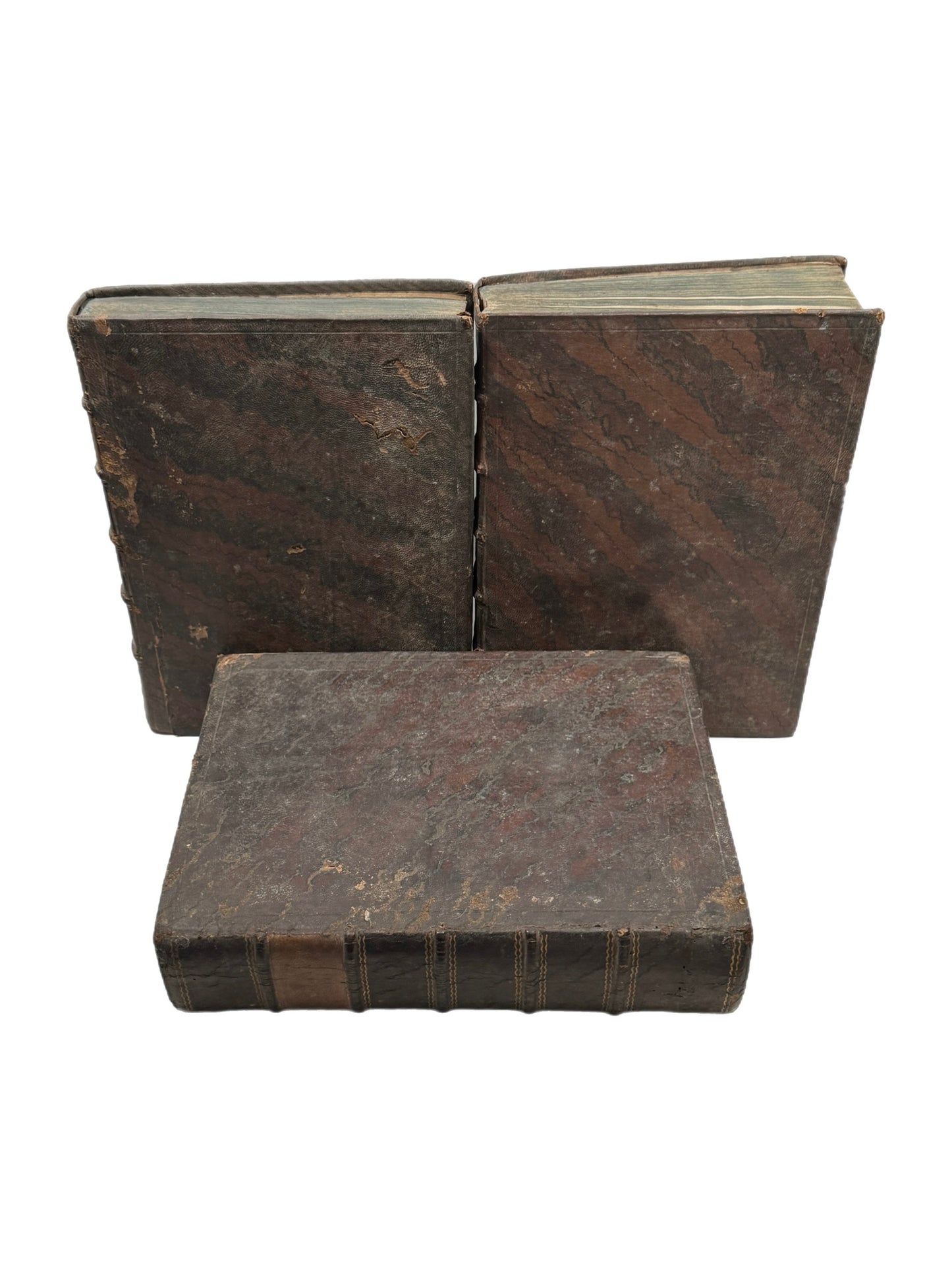 Antique Catholic Bible 1747 Latin Vulgate