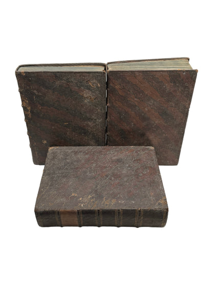 Antique Catholic Bible 1747 Latin Vulgate