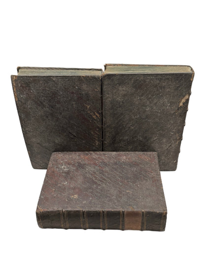 Antique Catholic Bible 1747 Latin Vulgate