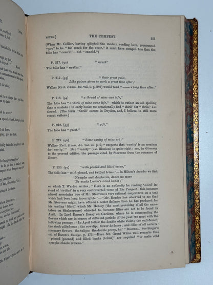 The Works of William Shakespeare 1875