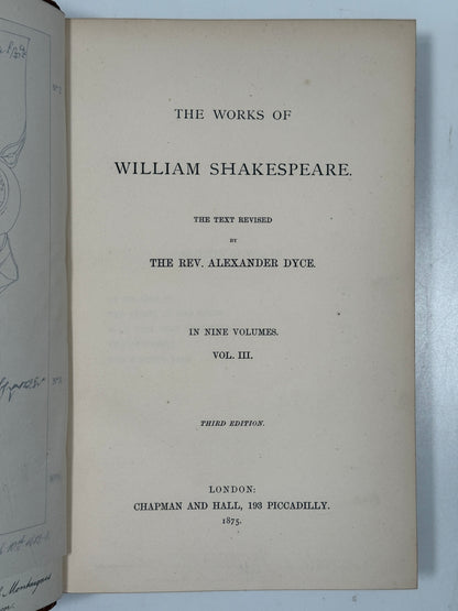 The Works of William Shakespeare 1875