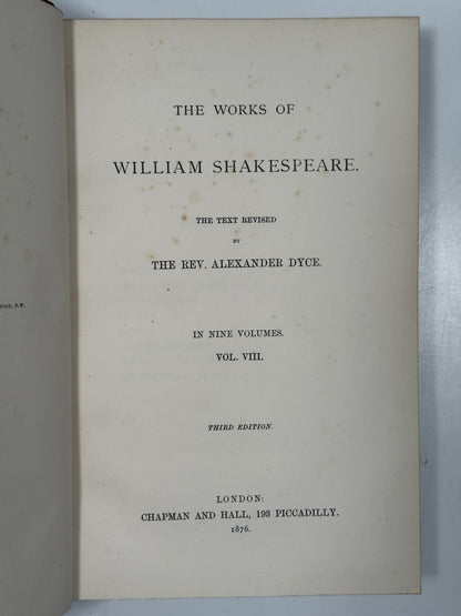 The Works of William Shakespeare 1875
