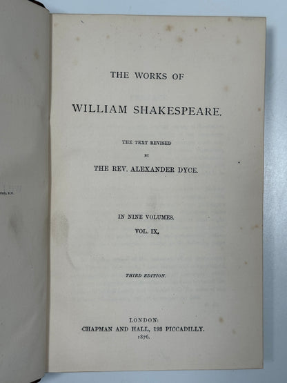 The Works of William Shakespeare 1875