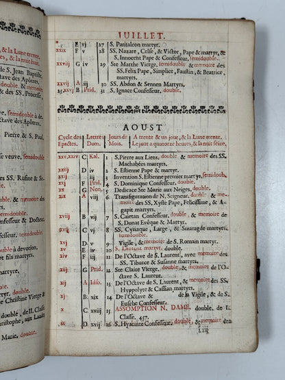 1686 Augustinian Breviary