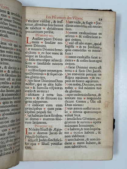 1686 Augustinian Breviary
