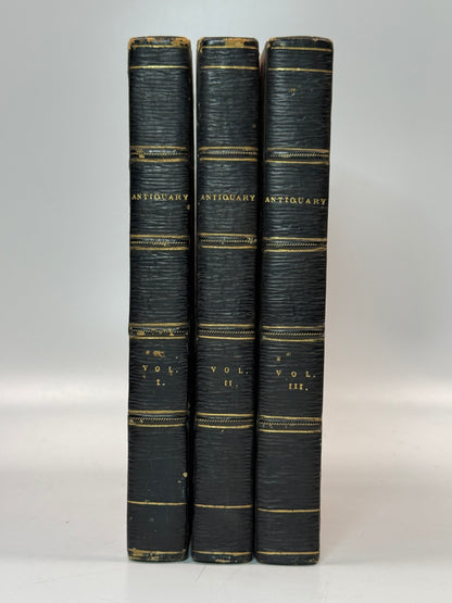 The Antiquary by Sir Walter Scott 1816 Second Edition