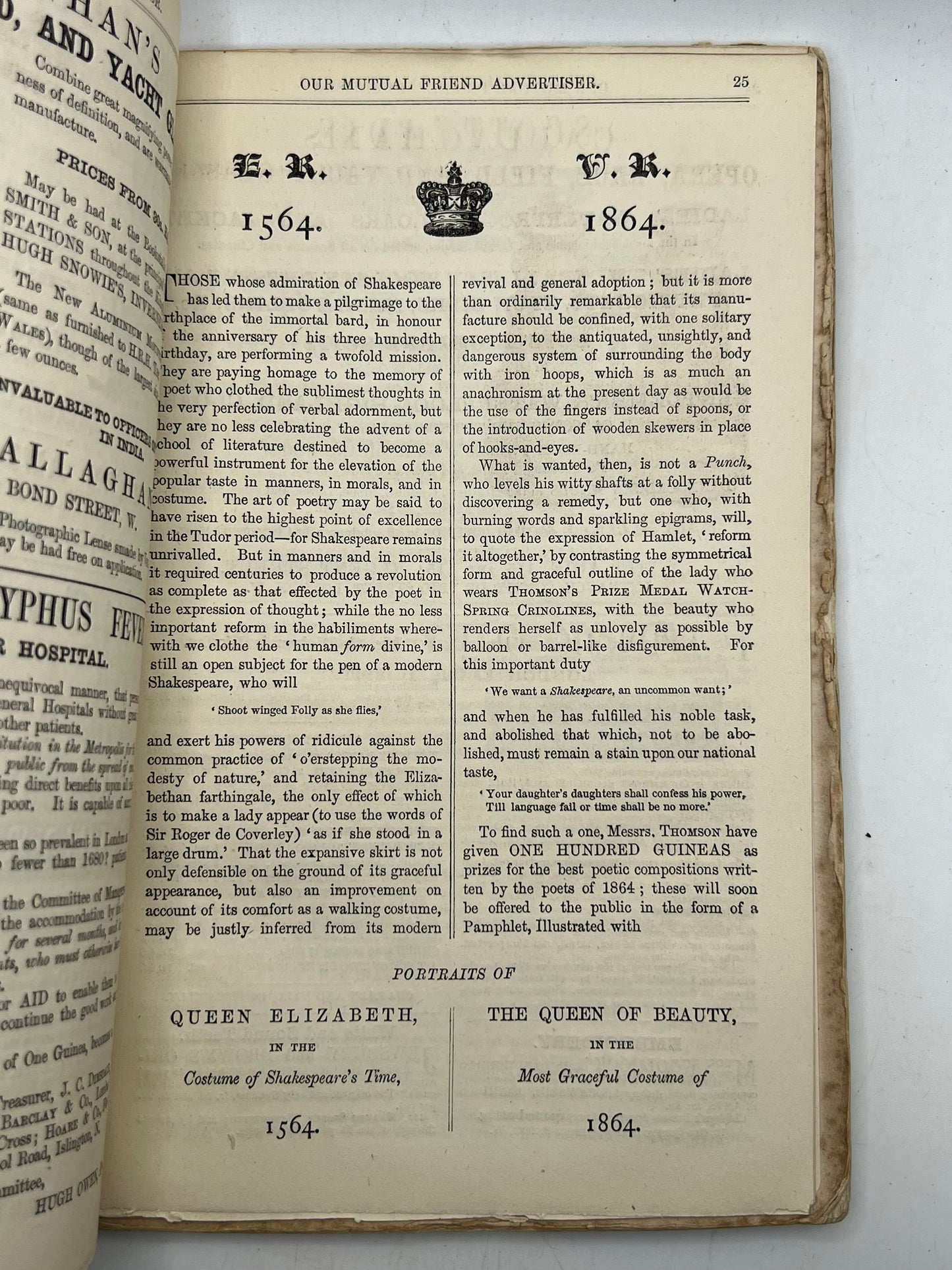 Our Mutual Friend by Charles Dickens 1865 First Edition in Original 19/20 Parts