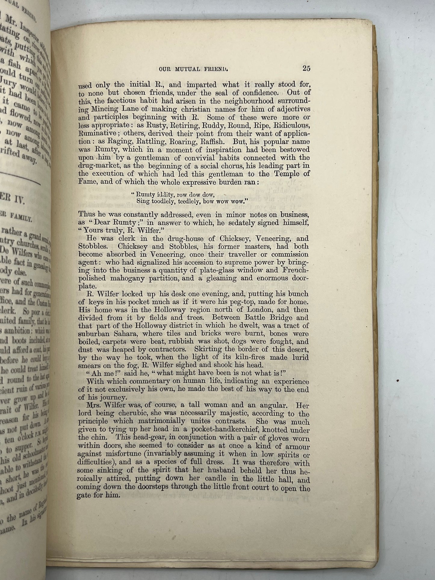 Our Mutual Friend by Charles Dickens 1865 First Edition in Original 19/20 Parts