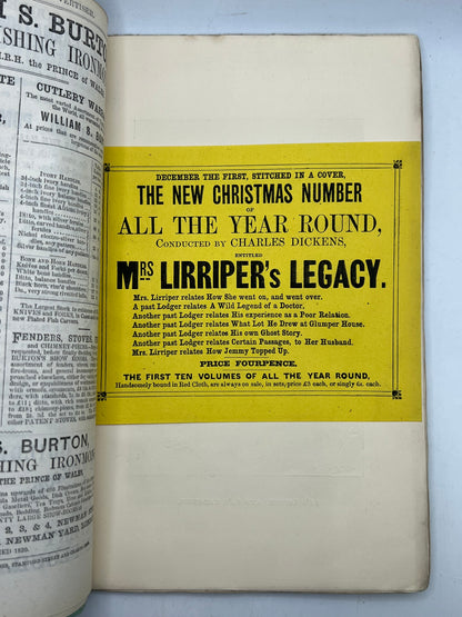 Our Mutual Friend by Charles Dickens 1865 First Edition in Original 19/20 Parts