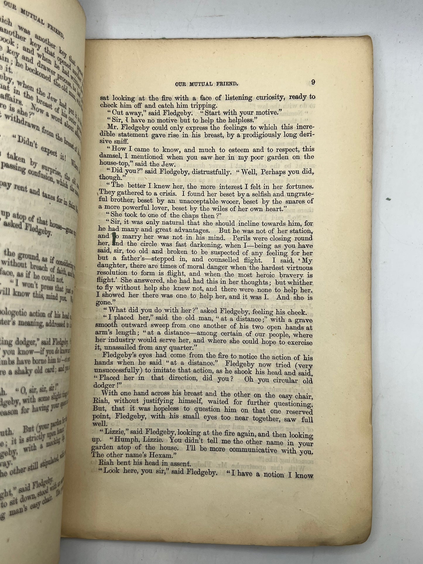 Our Mutual Friend by Charles Dickens 1865 First Edition in Original 19/20 Parts