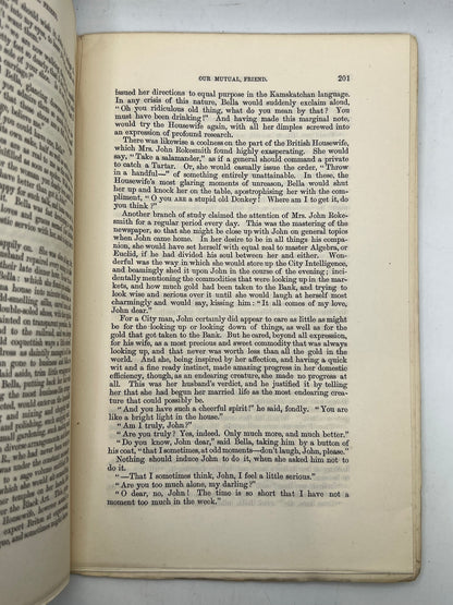 Our Mutual Friend by Charles Dickens 1865 First Edition in Original 19/20 Parts