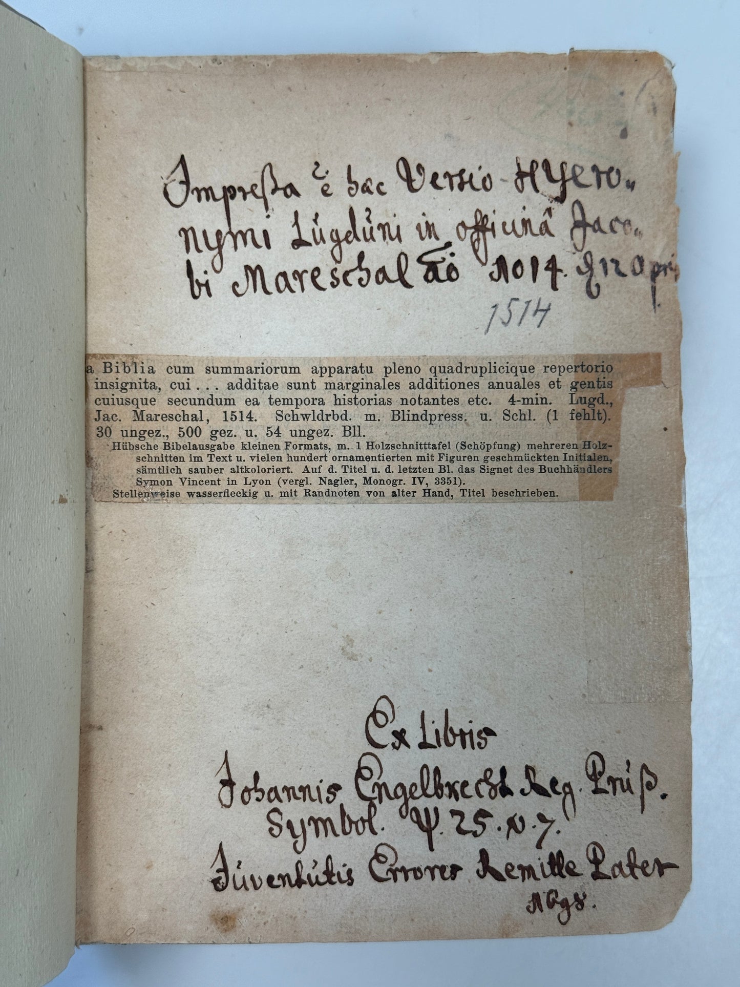1514 Vulgate Bible