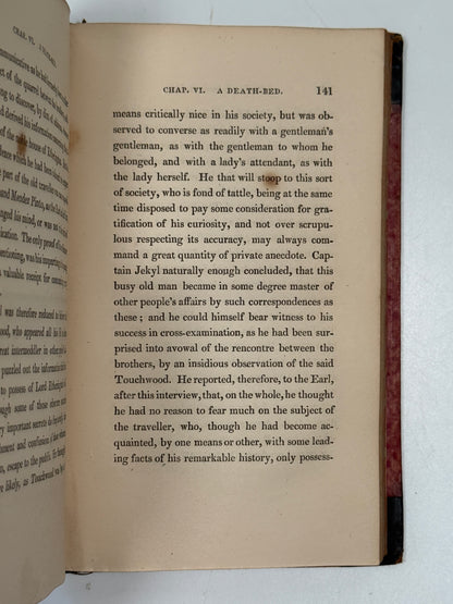 St Ronan's Well by Sir Walter Scott 1824 First Edition
