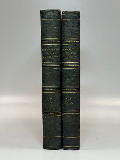 Chronicles of the Canongate by Walter Scott 1827 First Edition