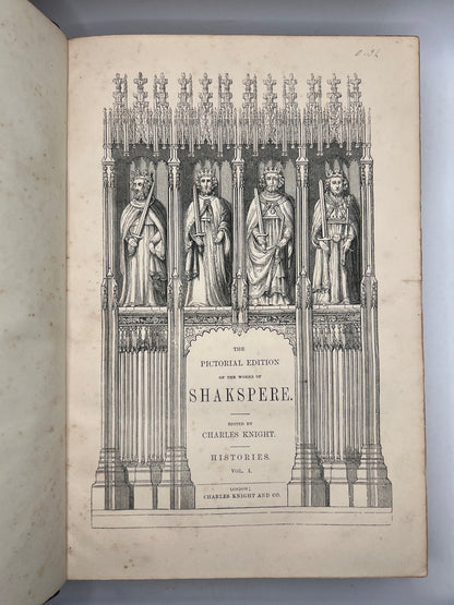 The Pictorial Works of William Shakespeare 1866