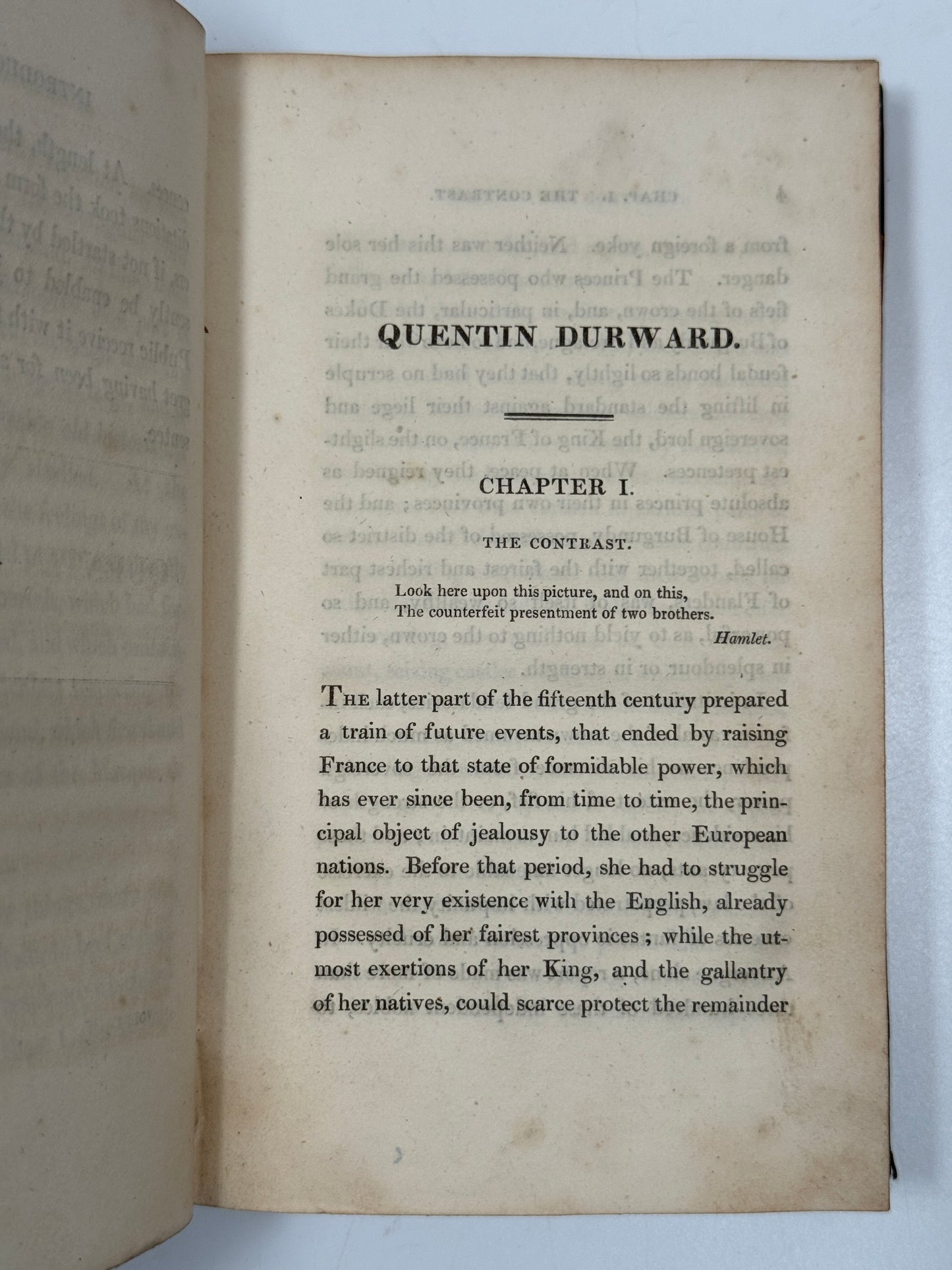 Quentin Durward by Walter Scott 1823 First Edition