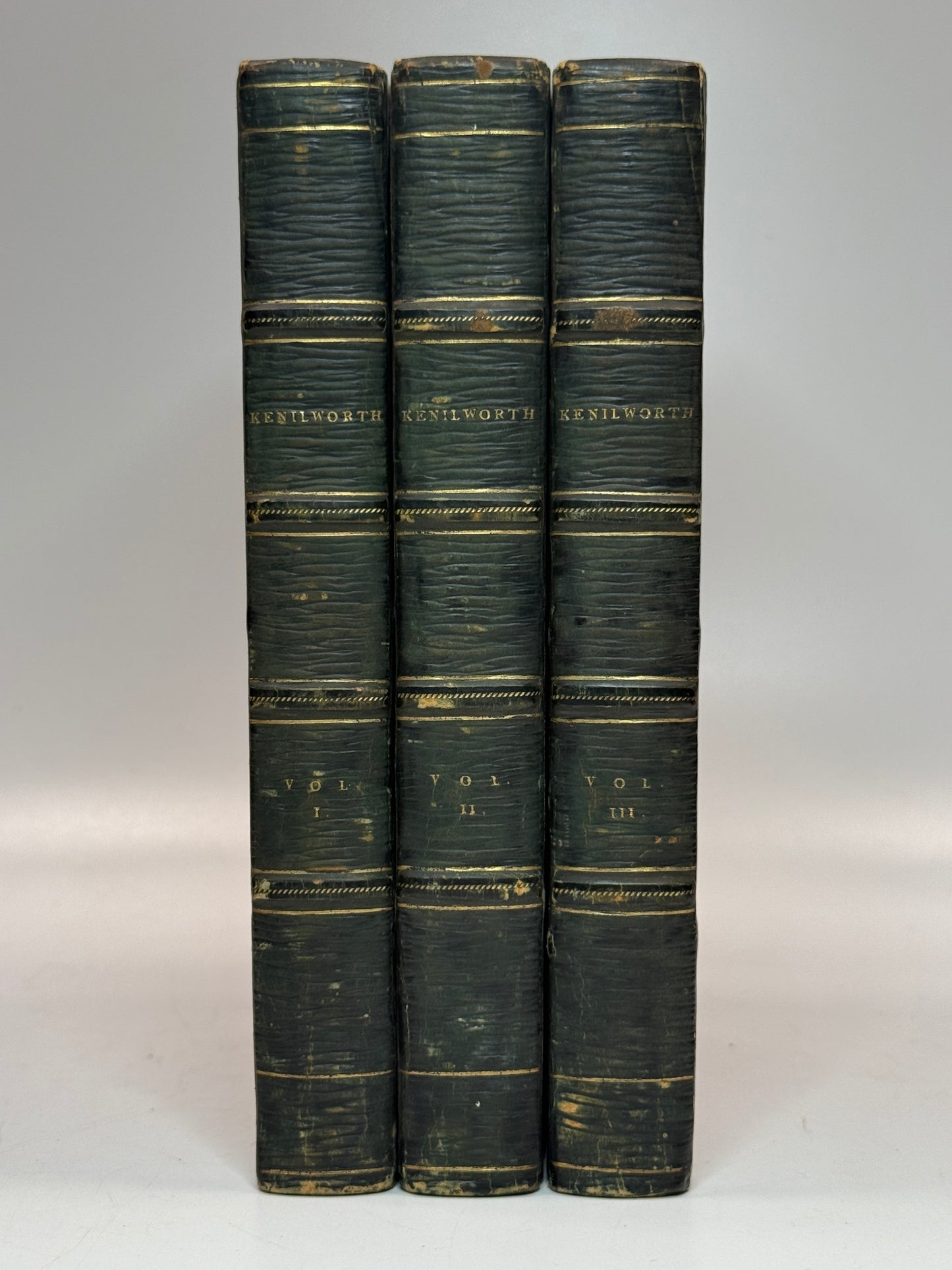 Kenilworth by Walter Scott 1821 First Edition