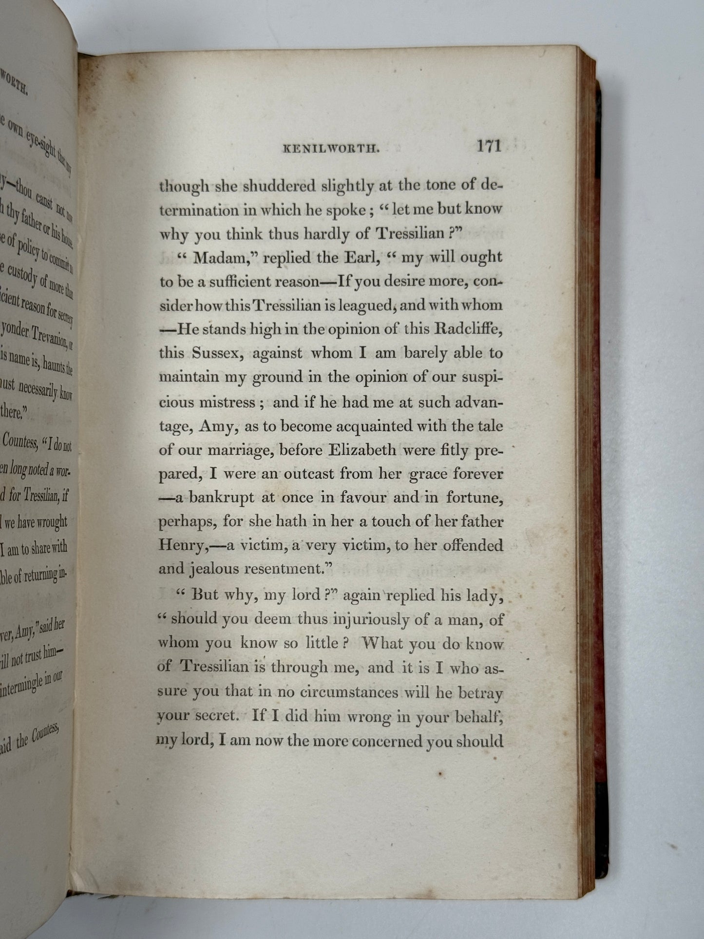 Kenilworth by Walter Scott 1821 First Edition