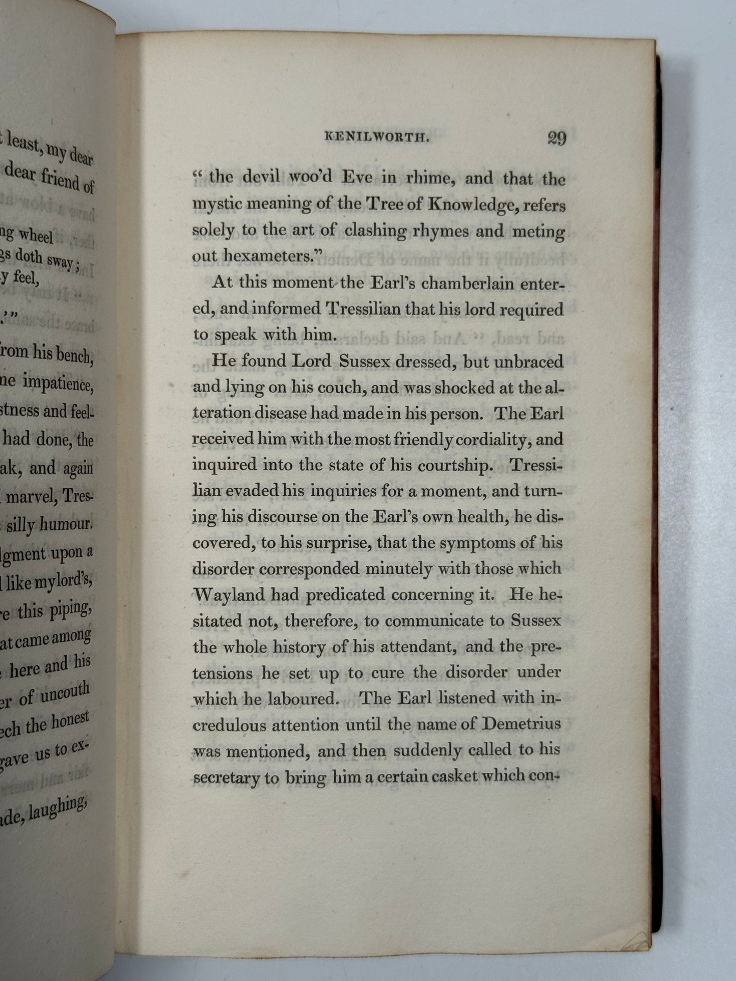 Kenilworth by Walter Scott 1821 First Edition