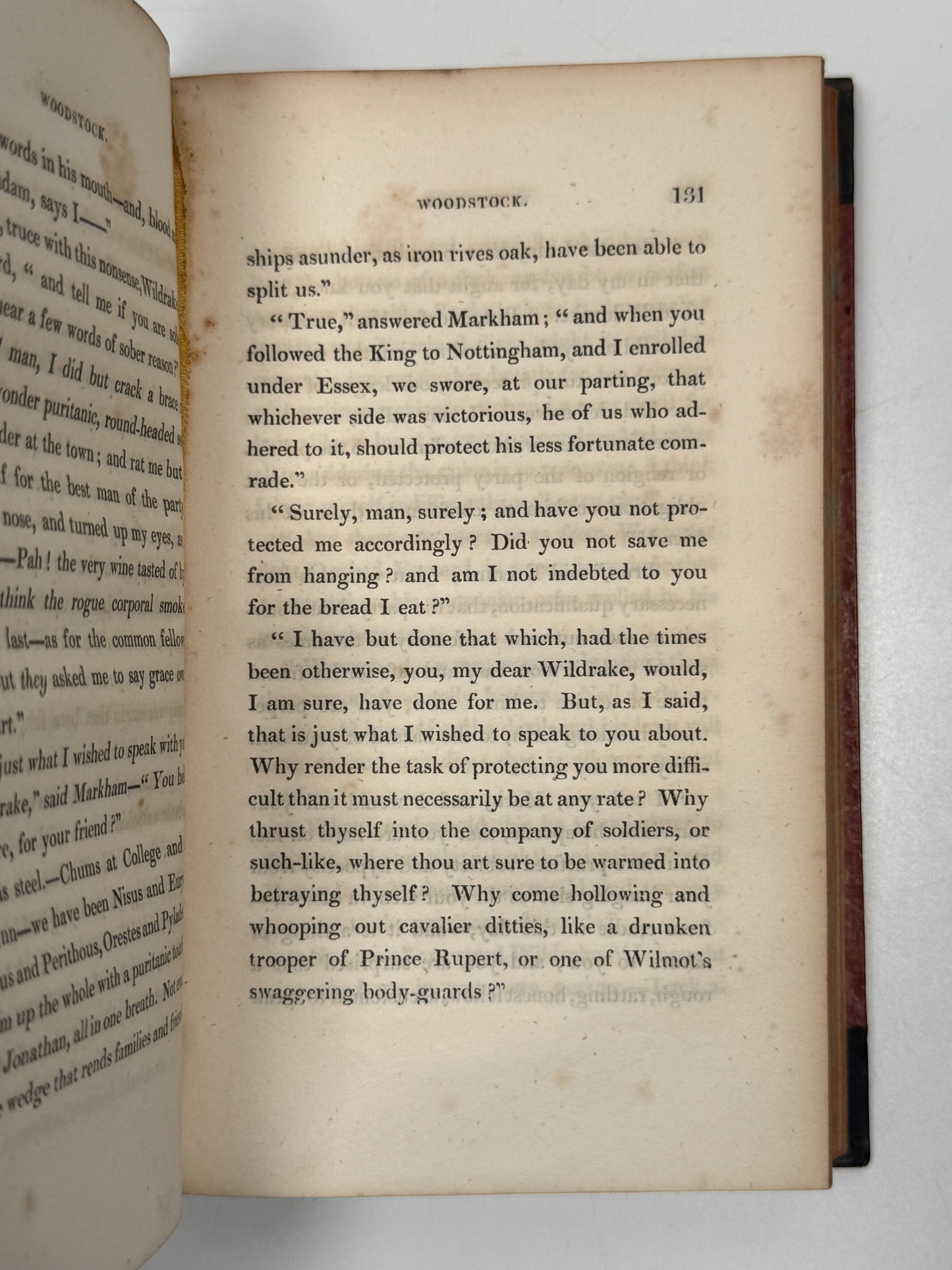 Woodstock by Sir Walter Scott 1826 First Edition