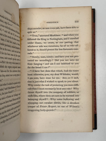 Woodstock by Sir Walter Scott 1826 First Edition