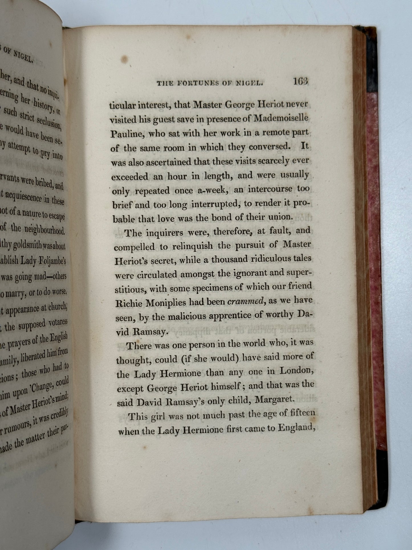 The Fortunes of Nigel by Walter Scott 1822 First Edition