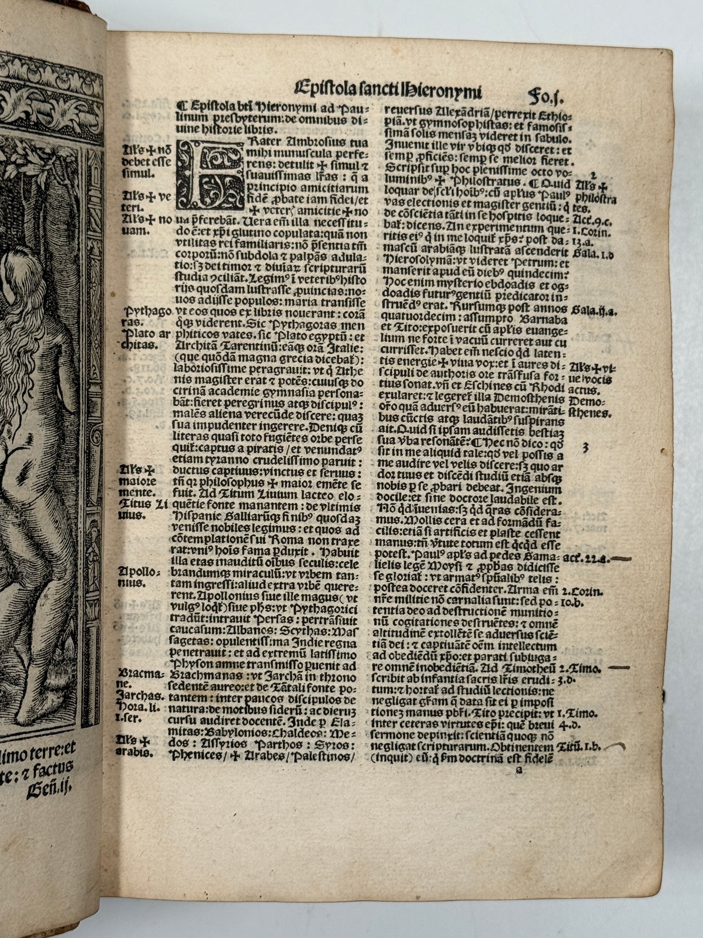 1549 Latin Bible; Kerver