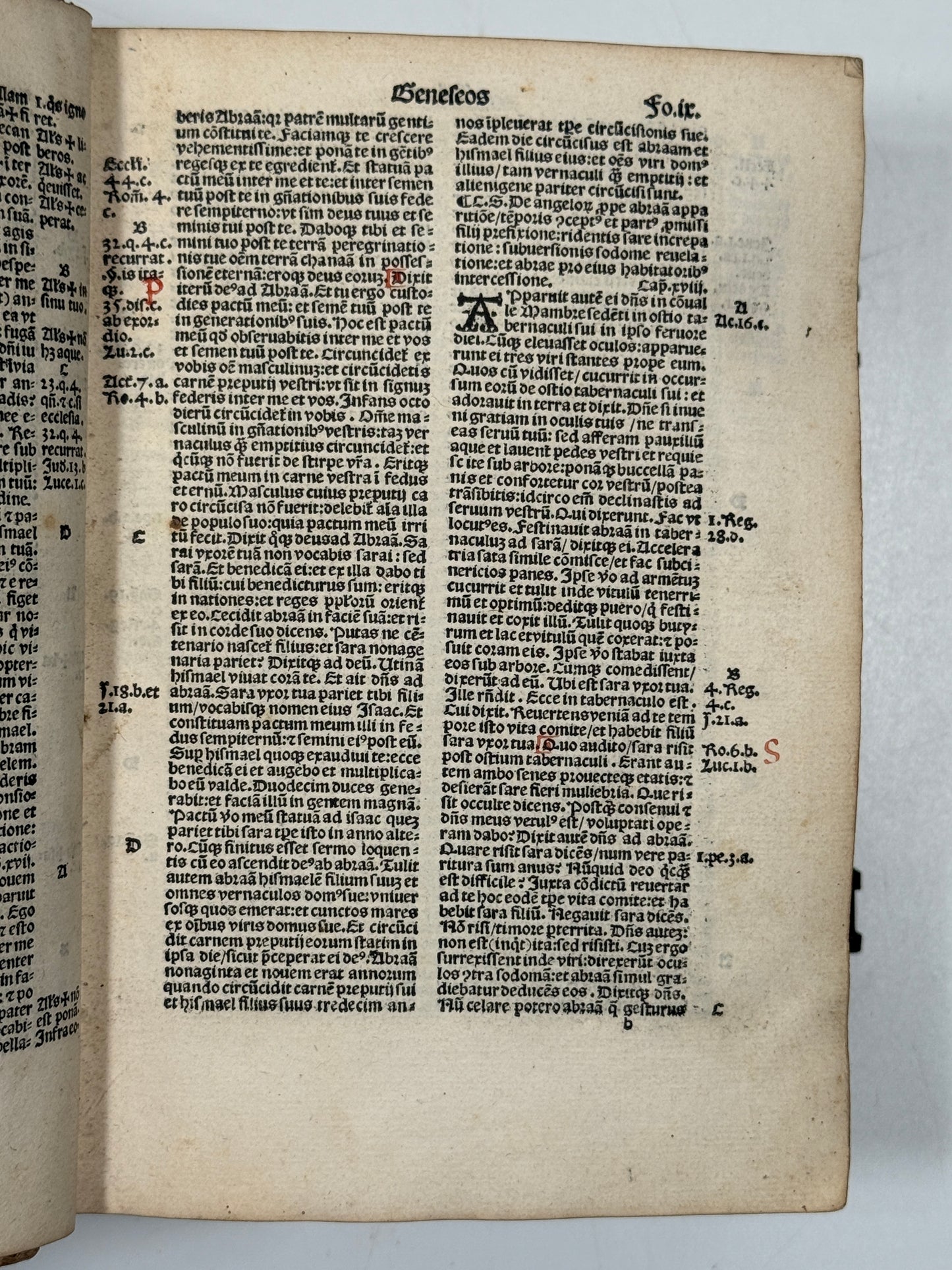 1549 Latin Bible; Kerver