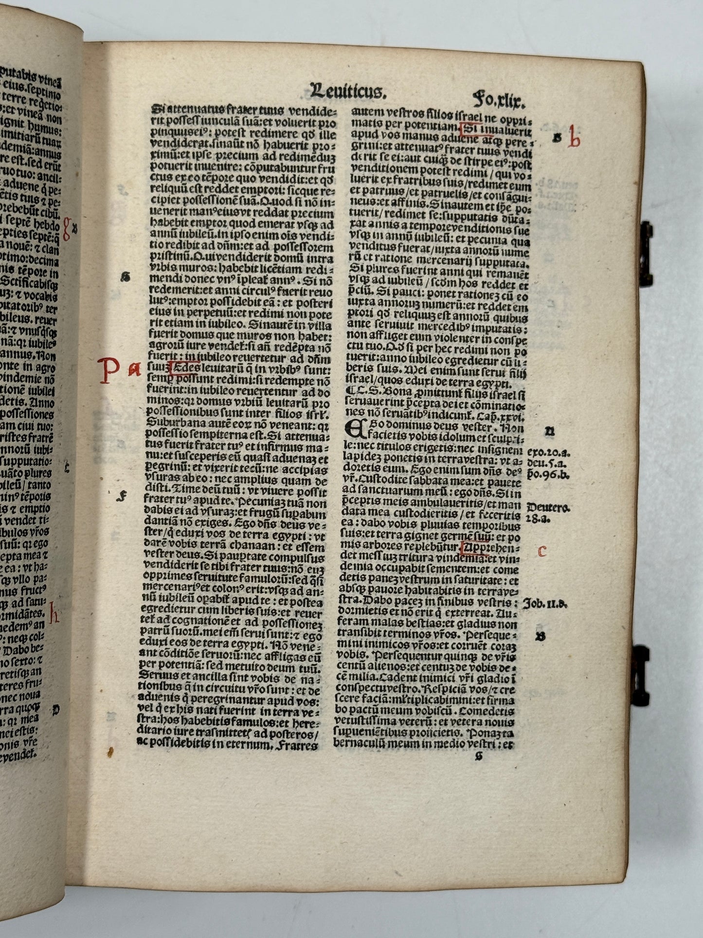 1549 Latin Bible; Kerver
