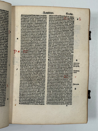 1549 Latin Bible; Kerver