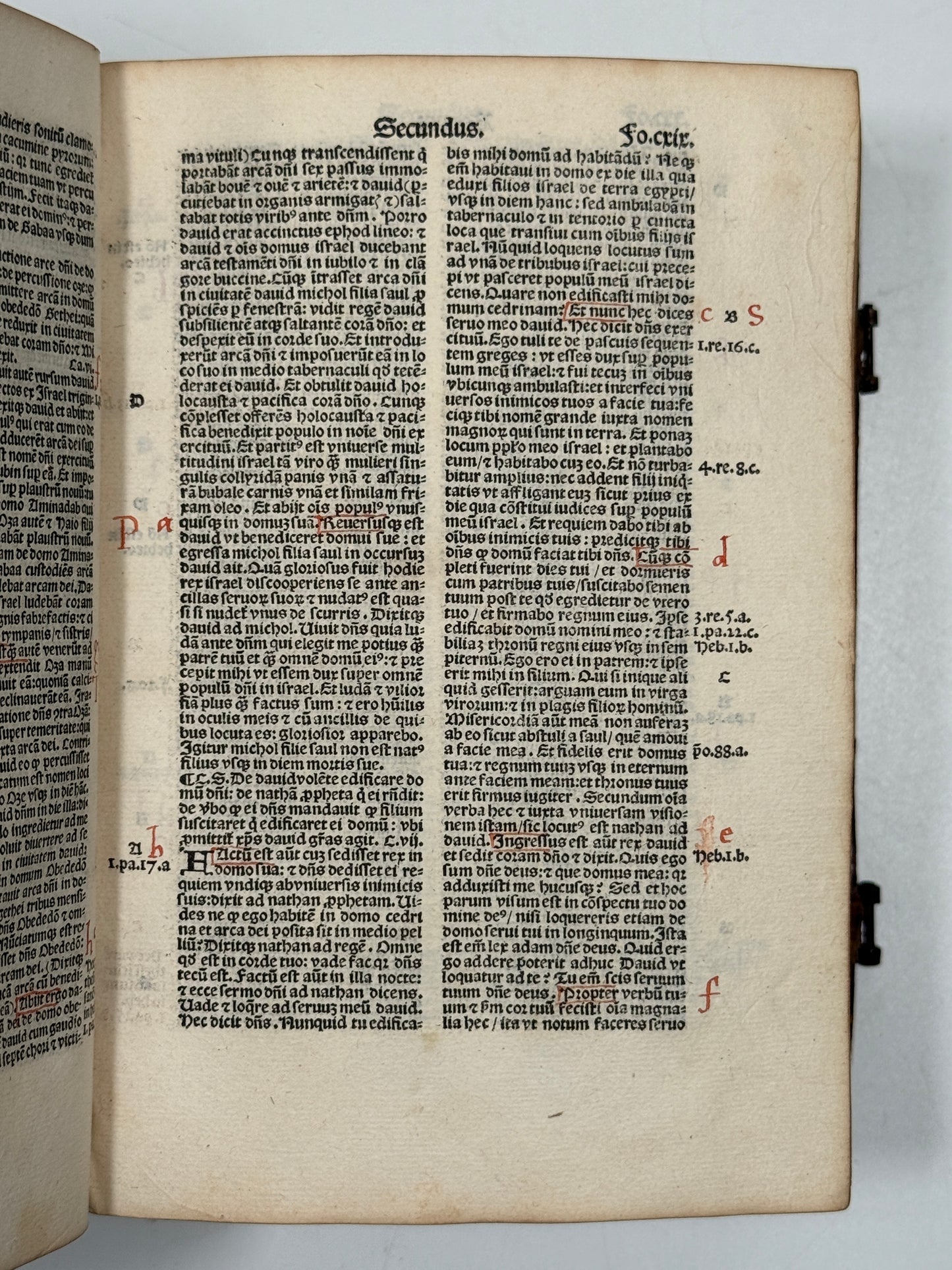 1549 Latin Bible; Kerver