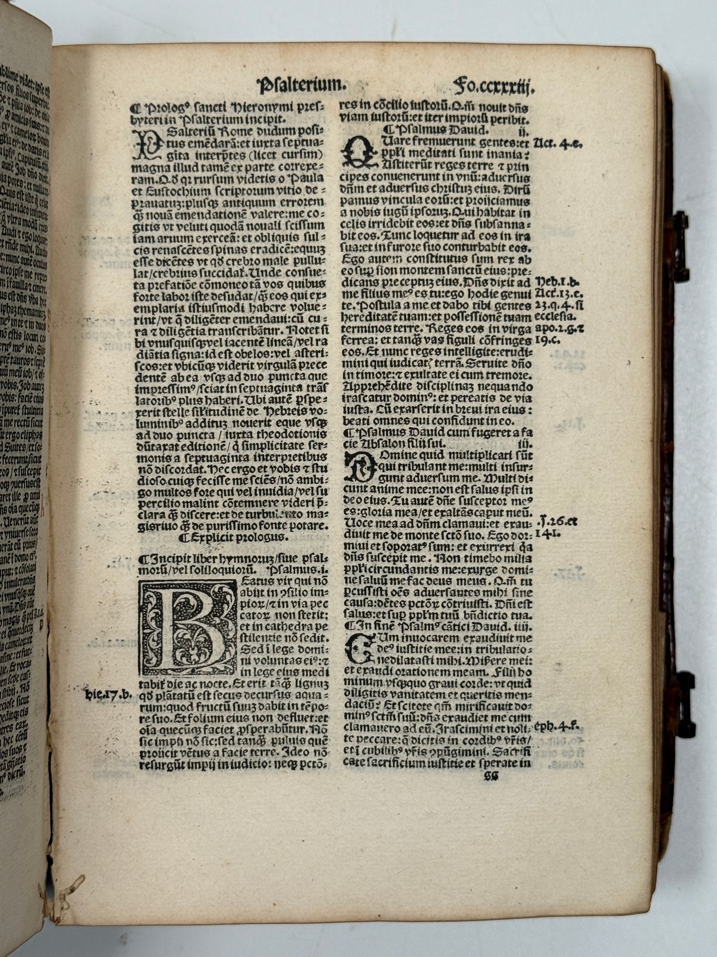 1549 Latin Bible; Kerver