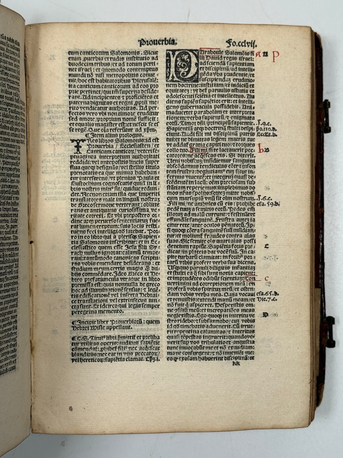 1549 Latin Bible; Kerver