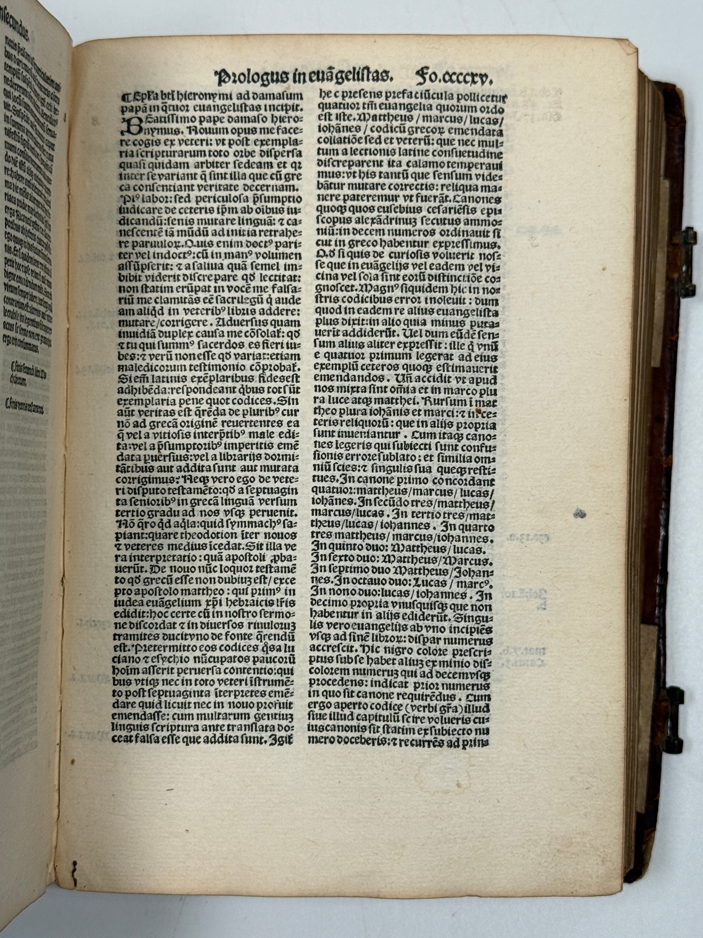 1549 Latin Bible; Kerver
