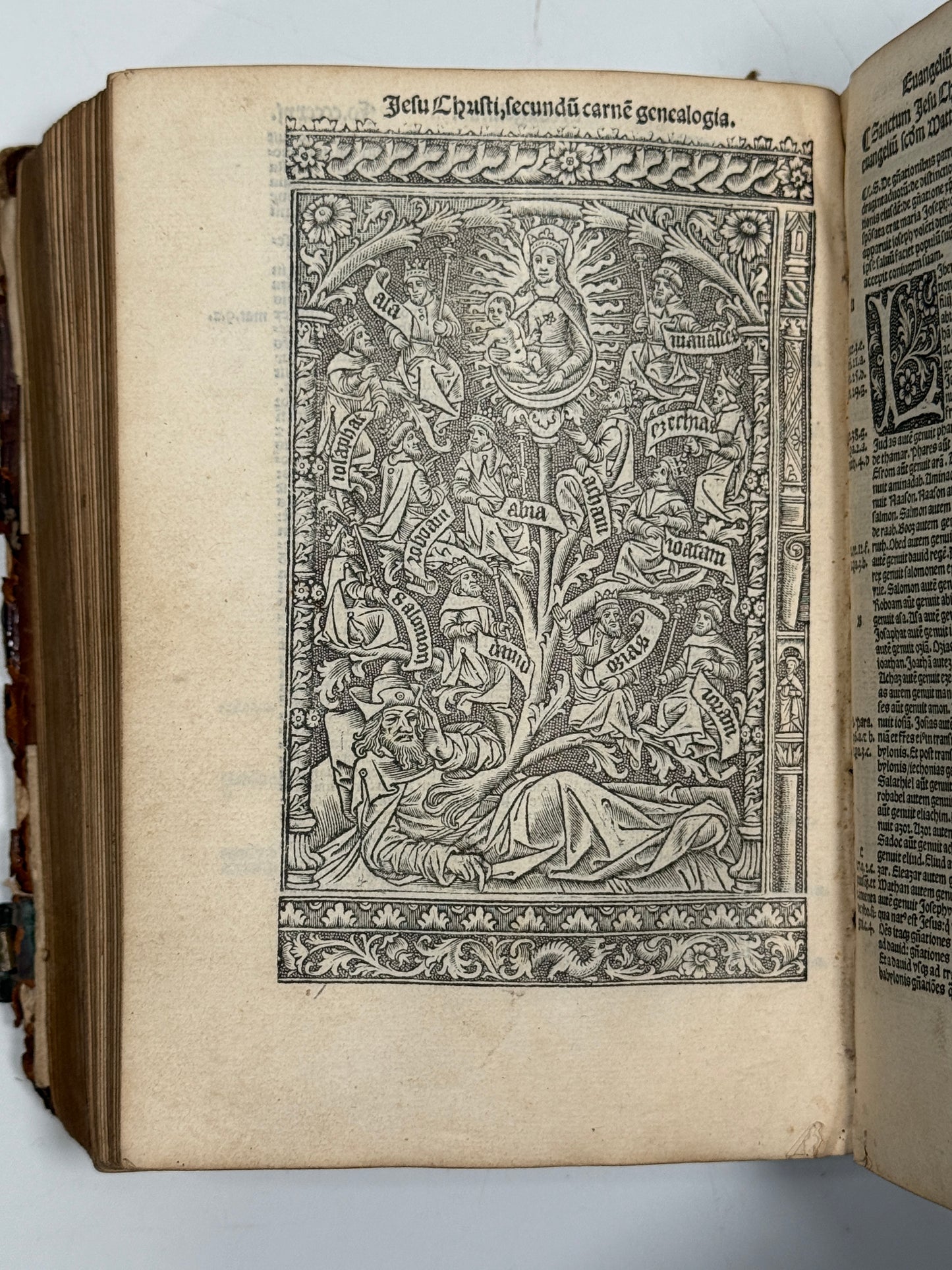1549 Latin Bible; Kerver