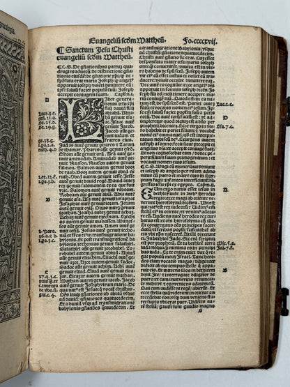 1549 Latin Bible; Kerver