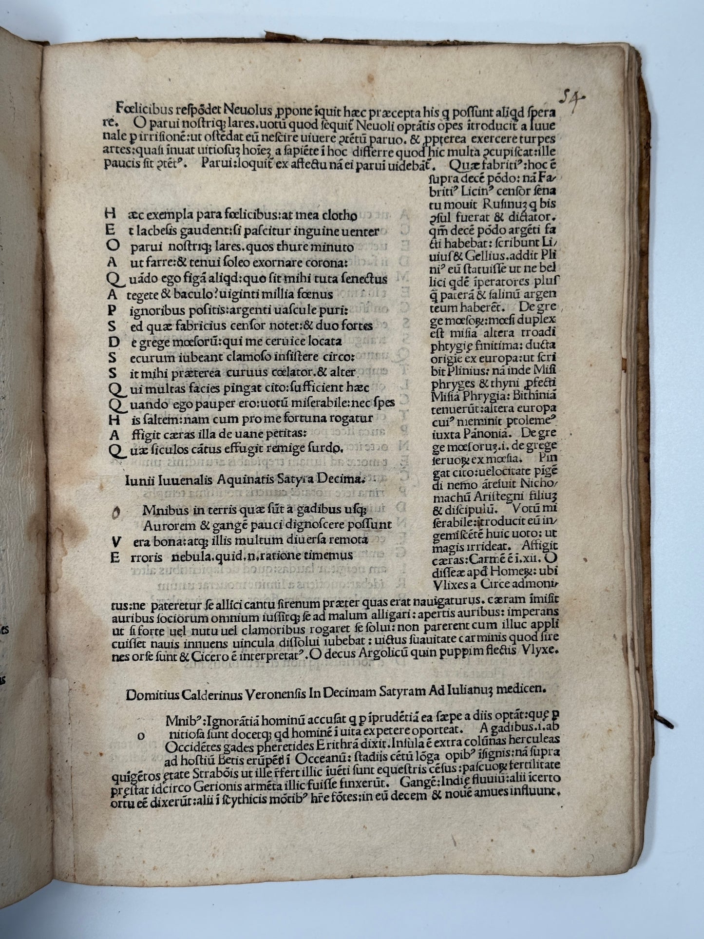 The Satires of Juvenal 1480