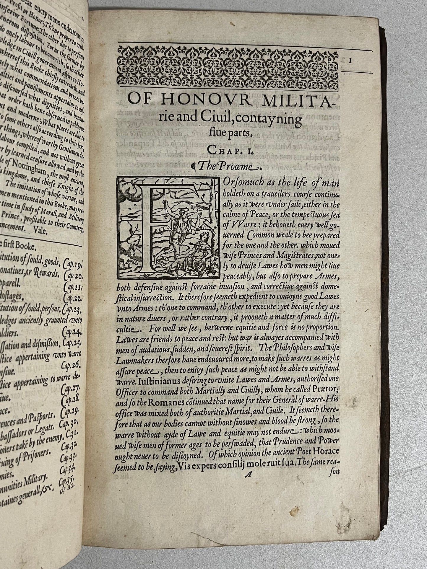 Honor Military and Civill by William Segar 1602 First Edition