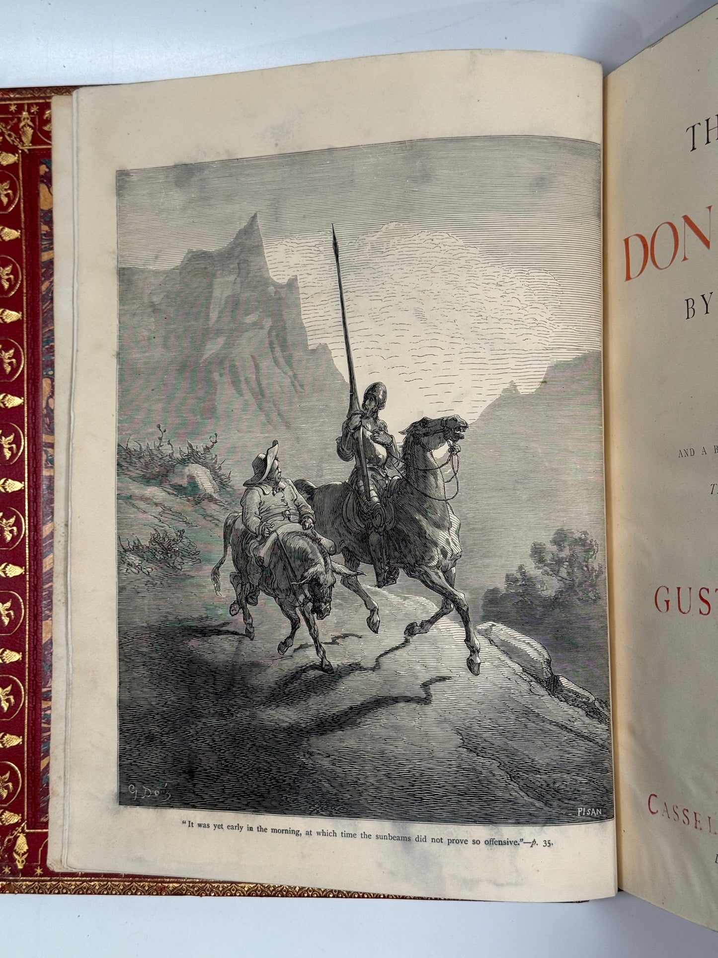 Don Quixote by Miguel de Cervantes, Gustave Doré