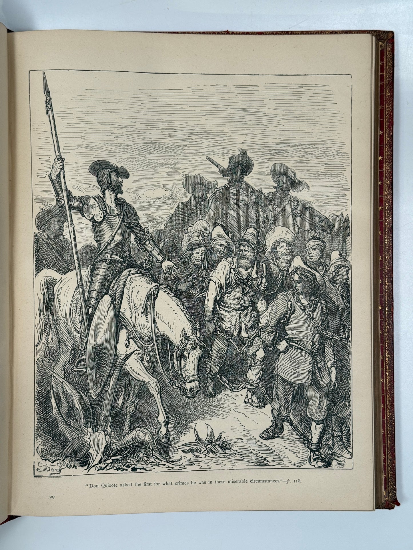 Don Quixote by Miguel de Cervantes, Gustave Doré