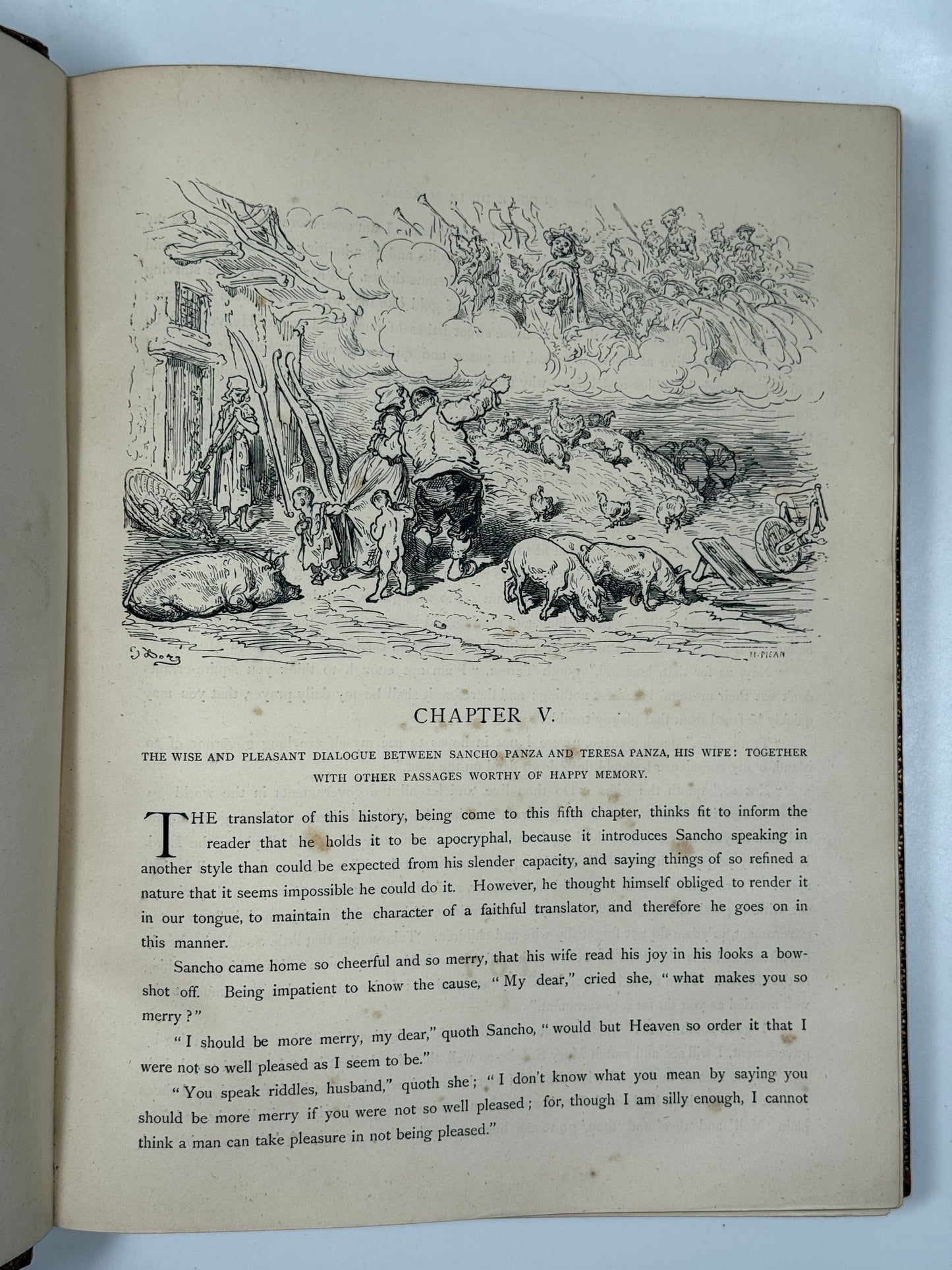 Don Quixote by Miguel de Cervantes, Gustave Doré