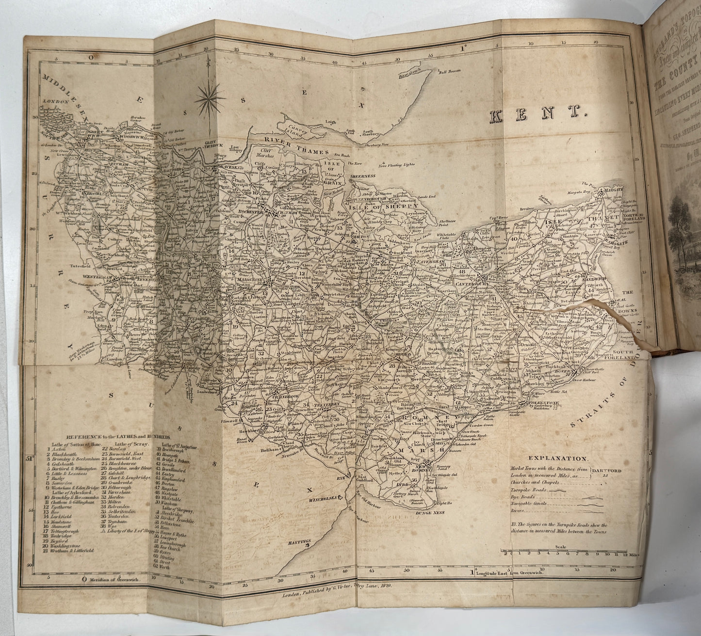 The History of Kent 1828-1830