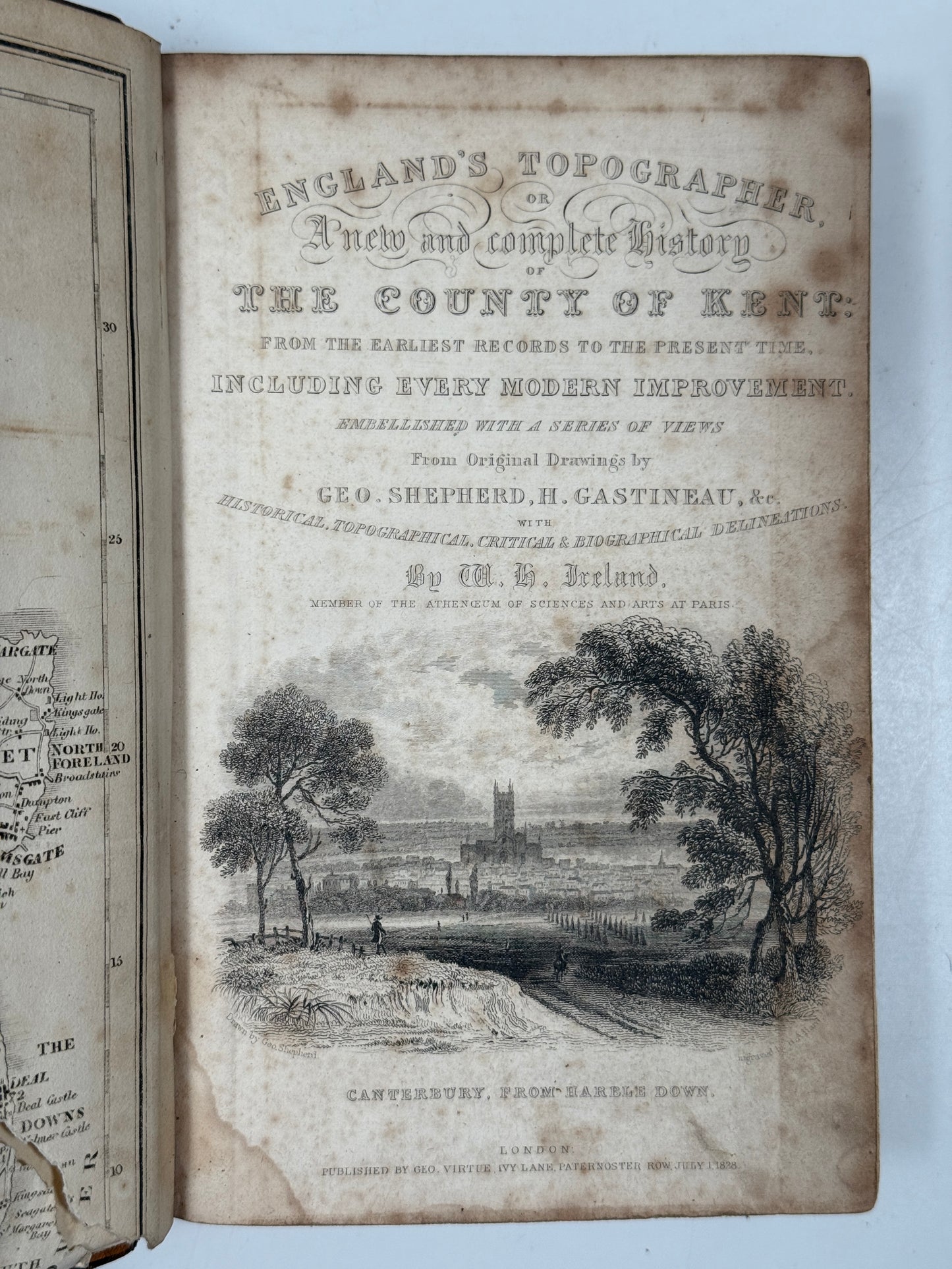 The History of Kent 1828-1830