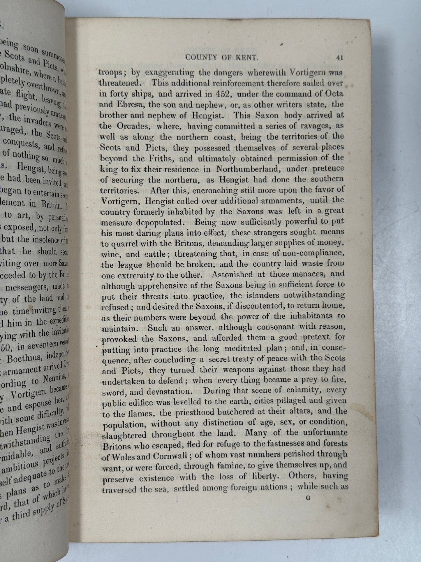 The History of Kent 1828-1830