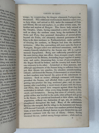 The History of Kent 1828-1830