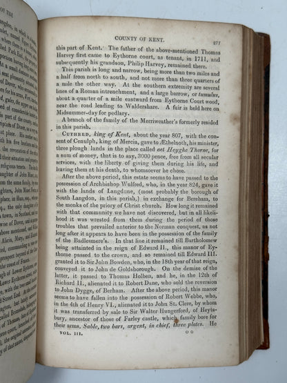 The History of Kent 1828-1830