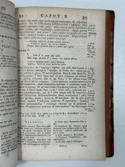 Hugo Grotius’ On the Law of War and Peace 1758