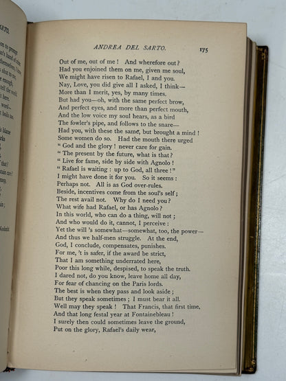 The Poetical Works of Robert Browning 1891 Riviere